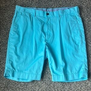 Ralph Lauren Blue Flat Front Shorts